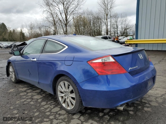 2008 Honda Accord Cpe EX-L with VIN 1HGCS22858A800418, listed as a Copart auction lot 49005395 with 157,987 mi miles and Salvage Title. Bid and sale history available at carsss.com. Image 2.