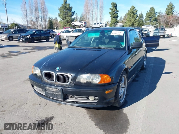 2001 BMW 3 Series 330Ci with VIN WBABN53461JU22367, listed as a IAAI auction lot 41264913 with 380,352 mi miles. Bid and sale history available at carsss.com. Image 6.