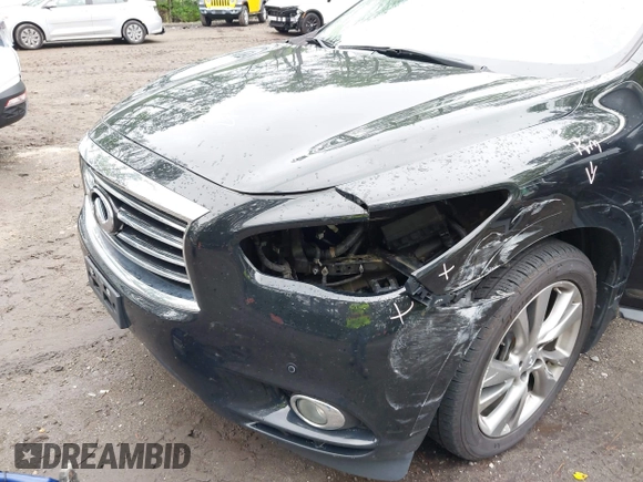 2015 Infiniti QX60 with VIN 5N1AL0MM7FC528002, listed as a IAAI auction lot 42260916 with 228,379 mi miles and . Bid and sale history available at DreamBid. Image 6.