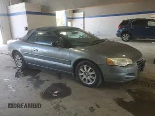 2006 Chrysler Sebring GTC z VIN 1C3EL75R16N283733, wystawiony jako Copart lot #56597885 z przebiegiem 111 367 mil mil oraz Czysty tytuł • Clean title. Historia ofert i sprzedaży dostępna na DreamBid. Obrazek 4.