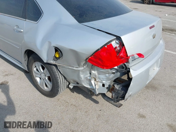 2012 Chevrolet Impala LS Fleet with VIN 2G1WF5E30C1317772, listed as a IAAI auction lot 42017539 with 165,394 mi miles and . Bid and sale history available at DreamBid. Image 6.