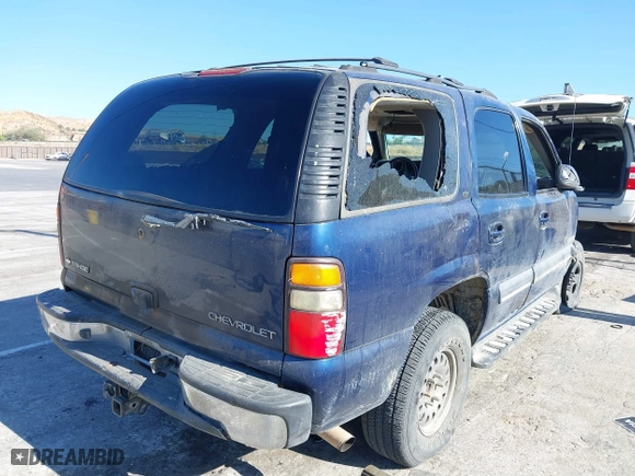 2002 Chevrolet Tahoe LT with VIN 1GNEC13T92R190931, listed as a IAAI auction lot 40059646 with 1 mi miles. Bid and sale history available at carsss.com. Image 4.