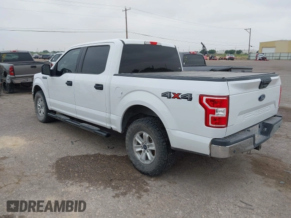 2020 Ford F-150 XL with VIN 1FTEW1E58LKD69020, listed as a IAAI auction lot 42109291 with 60,994 mi miles. Bid and sale history available at carsss.com. Image 3.