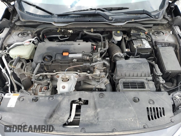 2017 Honda Civic LX with VIN 19XFC2F55HE070967, listed as a Copart auction lot 58773025 with 81,177 mi miles and Salvage title. Bid and sale history available at DreamBid. Image 11.