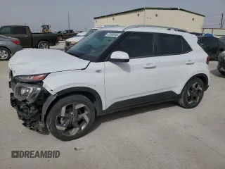 2021 Hyundai Venue Denim with VIN KMHRC8A34MU129651, listed as a Copart auction lot 47956915 with 41,843 mi miles and Salvage title. Bid and sale history available at DreamBid. Image 1.