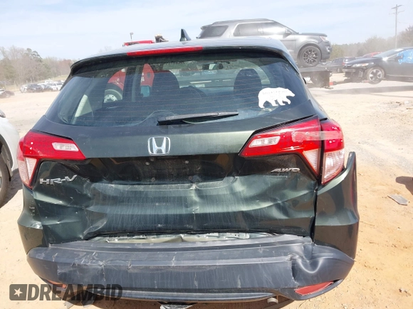 2018 Honda HR-V LX with VIN 3CZRU6H3XJG727005, listed as a IAAI auction lot 41810742 with 82,778 mi miles. Bid and sale history available at carsss.com. Image 16.