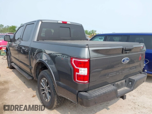 2020 Ford F-150 XL with VIN 1FTEW1EP1LFC21317, listed as a IAAI auction lot 42391410 with 77,999 mi miles and . Bid and sale history available at DreamBid. Image 3.