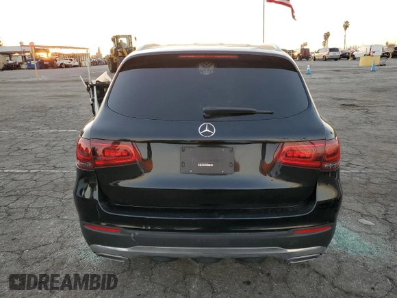 2020 Mercedes-Benz GLC with VIN WDC0G8DB7LF684501, listed as a Copart auction lot 68821512 with 0 mi miles. Bid and sale history available at carsss.com. Image 6.