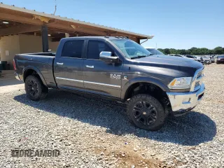 2016 Ram 2500 Laramie with VIN 3C6UR5FL3GG296988, listed as a Copart auction lot 57460535 with 150,161 mi miles and Salvage title. Bid and sale history available at DreamBid. Image 4.