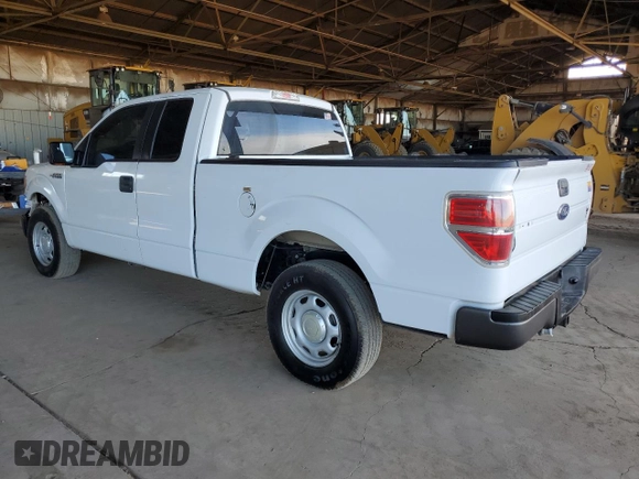 2014 Ford F-150 XL with VIN 1FTEX1CM1EKG08353, listed as a Copart auction lot 53927355 with 82,661 mi miles and Salvage Title. Bid and sale history available at carsss.com. Image 2.