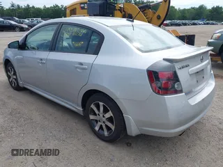 2012 Nissan Sentra SR with VIN 3N1AB6AP6CL771005, listed as a IAAI auction lot 42581704 with 93,104 mi miles and . Bid and sale history available at DreamBid. Image 3.
