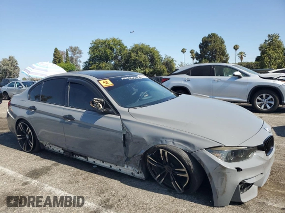 2013 BMW 3 Series 328i with VIN WBA3C1C57DF440864, listed as a Copart auction lot 63637135 with 132,306 mi miles and Salvage title. Bid and sale history available at DreamBid. Image 4.