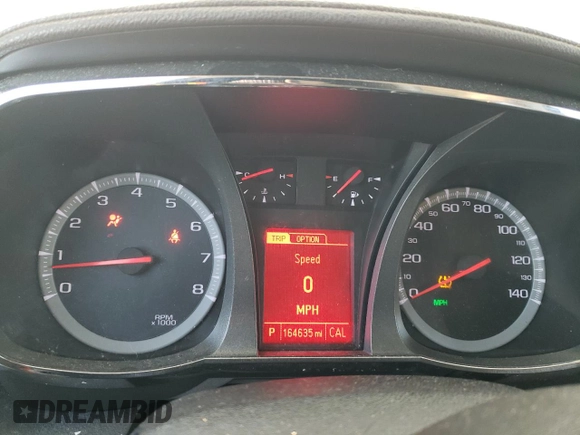2015 GMC Terrain SLE with VIN 2GKFLRE30F6437395, listed as a Copart auction lot 44604335 with 164,635 mi miles and Salvage title. Bid and sale history available at DreamBid. Image 9.