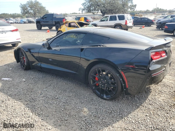 2019 Chevrolet Corvette 1LT with VIN 1G1YB2D75K5104935, listed as a Copart auction lot 83640474 with 26,697 mi miles and Salvage Title. Bid and sale history available at carsss.com. Image 2.
