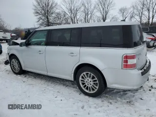 2013 Ford Flex SEL with VIN 2FMHK6C87DBD26752, listed as a Copart auction lot 88915455 with 150,314 mi miles and Salvage Title. Bid and sale history available at carsss.com. Image 2.