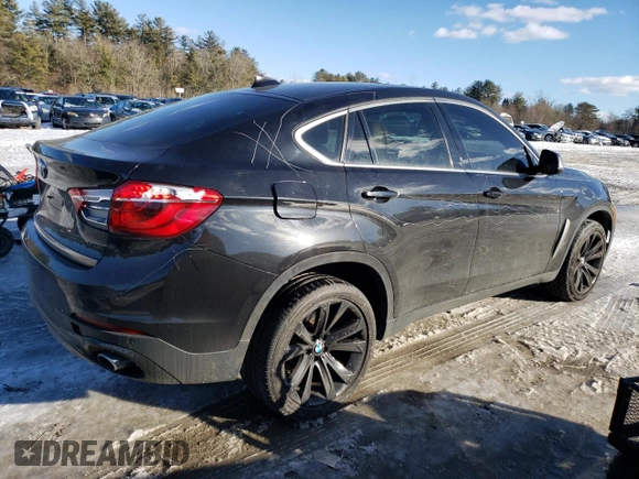 2017 BMW X6 xDrive35i with VIN 5UXKU2C30H0X47588, listed as a Copart auction lot 44593965 with 113,385 mi miles and Salvage Title. Bid and sale history available at carsss.com. Image 3.