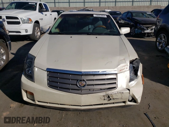 2003 Cadillac CTS with VIN 1G6DM57N930130287, listed as a Copart auction lot 78083804 with 164,009 mi miles and Salvage Title. Bid and sale history available at carsss.com. Image 5.