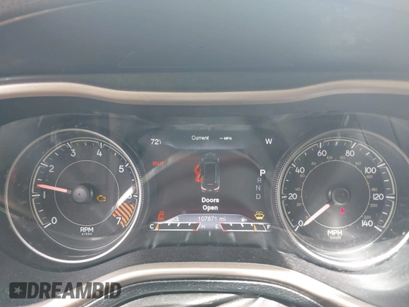 2014 Jeep Cherokee Limited with VIN 1C4PJLDB2EW173127, listed as a IAAI auction lot 42413180 with 107,871 mi miles and . Bid and sale history available at DreamBid. Image 7.