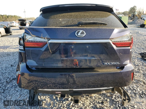 2019 Lexus RX with VIN JTJDZKCA9K2019402, listed as a Copart auction lot 49882785 with 0 mi miles and Salvage Title. Bid and sale history available at carsss.com. Image 6.