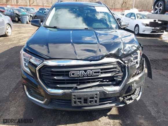 2022 GMC Terrain SLE with VIN 3GKALTEV8NL207168, listed as a IAAI auction lot 41595775 with 19,311 mi miles. Bid and sale history available at carsss.com. Image 19.