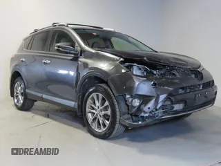 2017 Toyota RAV4 Limited with VIN JTMDFREV5HJ715015, listed as a Copart auction lot 42797735 with 42,307 mi miles and Salvage Title. Bid and sale history available at carsss.com. Image 1.