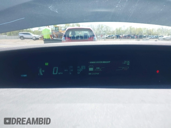 2011 Toyota Prius I with VIN JTDKN3DU6B0275402, listed as a IAAI auction lot 42150534 with 217,942 mi miles and . Bid and sale history available at DreamBid. Image 7.