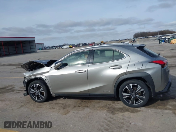2019 Lexus UX 250h with VIN JTHU9JBH4K2005403, listed as a IAAI auction lot 41952074 with 73,883 mi miles and . Bid and sale history available at DreamBid. Image 15.