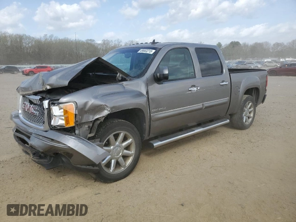2013 GMC Sierra 1500 Denali z VIN 3GTP2XE26DG348754, wystawiony jako Copart lot #49663215 z przebiegiem 122 195 mil mil oraz Szkoda całkowita • Salvage title. Historia ofert i sprzedaży dostępna na DreamBid. Obrazek 1.