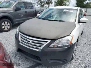 2013 Nissan Sentra SV with VIN 3N1AB7AP3DL667501, listed as a Copart auction lot 52216945 with 158,247 mi miles and Salvage Title. Bid and sale history available at carsss.com. Image 5.