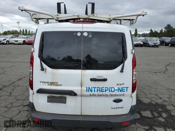 2017 Ford Transit Connect XLT with VIN NM0LS7F78H1314857, listed as a Copart auction lot 56609805 with 165,747 mi miles and Clean title. Bid and sale history available at DreamBid. Image 6.