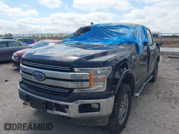 2020 Ford F-150 XL with VIN 1FTEW1E53LKF08891, listed as a IAAI auction lot 42184587 with Not provided miles and . Bid and sale history available at DreamBid. Image 2.