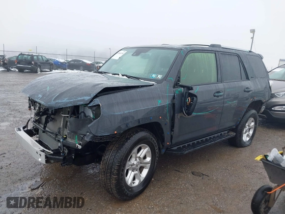 2024 Toyota 4Runner SR5 Premium with VIN JTENU5JR0R6244967, listed as a IAAI auction lot 41564159 with 6,145 mi miles and . Bid and sale history available at DreamBid. Image 17.