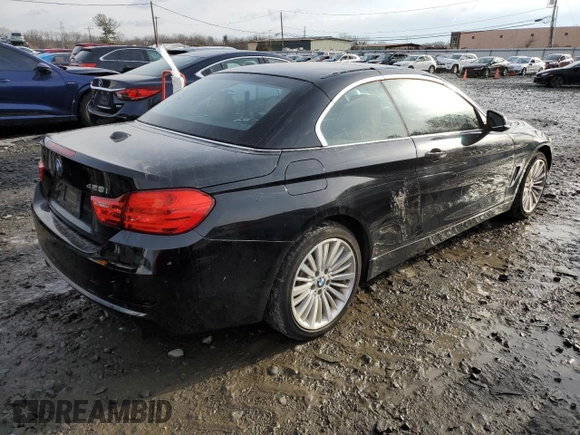 2014 BMW 4 Series 428i xDrive with VIN WBA3T1C55EPS98252, listed as a Copart auction lot 83150394 with 107,036 mi miles and Clean Title. Bid and sale history available at carsss.com. Image 3.