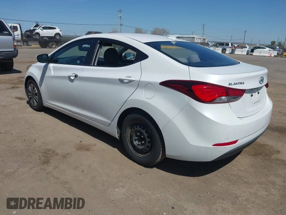 2016 Hyundai Elantra SE with VIN 5NPDH4AE7GH685042, listed as a IAAI auction lot 41975912 with 73,091 mi miles and . Bid and sale history available at DreamBid. Image 3.