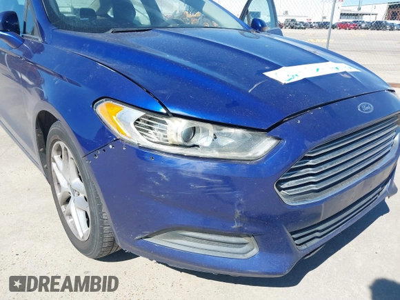 2013 Ford Fusion SE with VIN 3FA6P0HR7DR109575, listed as a IAAI auction lot 41735010 with 83,859 mi miles. Bid and sale history available at carsss.com. Image 6.