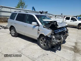 2007 Honda Pilot LX with VIN 5FNYF18117B010892, listed as a Copart auction lot 56334945 with Not provided miles and Salvage title. Bid and sale history available at DreamBid. Image 4.