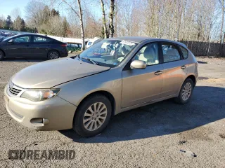 2008 Subaru Impreza Wagon (Natl) i w/Premium Pkg with VIN JF1GH61638H823456, listed as a Copart auction lot 87960075 with 142,341 mi miles and Salvage Title. Bid and sale history available at carsss.com. Image 1.