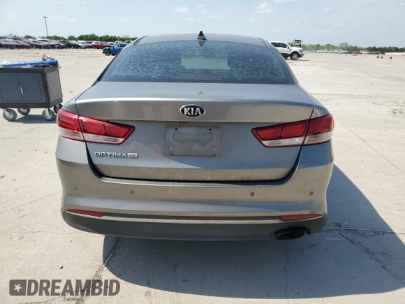 2018 Kia Optima LX with VIN 5XXGT4L33JG238072, listed as a Copart auction lot 53097775 with 0 mi miles and Clean Title. Bid and sale history available at carsss.com. Image 8.