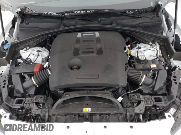 2025 Jaguar F-Pace R-Dynamic S with VIN SADCT2FU4SA748861, listed as a Copart auction lot 87000834 with 9,494 mi miles and Clean Title. Bid and sale history available at DreamBid. Image 12.