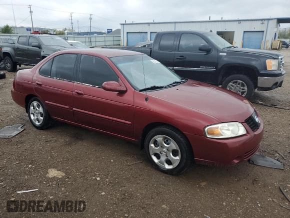 2004 Nissan Sentra S z VIN 3N1CB51D04L914542, wystawiony jako Copart lot #55175215 z przebiegiem 134 122 mil mil oraz Szkoda całkowita • Salvage title. Historia ofert i sprzedaży dostępna na DreamBid. Obrazek 4.