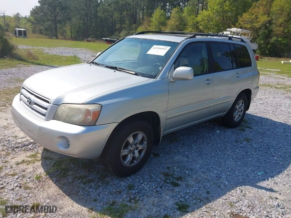 2004 Toyota Highlander with VIN JTEGP21AX40015121, listed as a IAAI auction lot 41994943 with 198,644 mi miles. Bid and sale history available at carsss.com. Image 2.