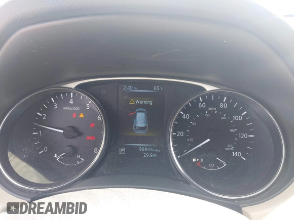 2016 Nissan Rogue SV z VIN 5N1AT2MV7GC747967, wystawiony jako IAAI lot #42231369 z przebiegiem 98 945 mil mil oraz . Historia ofert i sprzedaży dostępna na DreamBid. Obrazek 7.