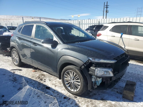 2020 Hyundai Kona SEL Plus with VIN KM8K6CAA1LU548193, listed as a Copart auction lot 87870085 with 23,390 mi miles and Salvage Title. Bid and sale history available at carsss.com. Image 4.