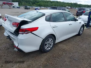 2018 Kia Optima LX with VIN KNAGT4L33J5232905, listed as a IAAI auction lot 42333610 with 111,423 mi miles and . Bid and sale history available at DreamBid. Image 4.
