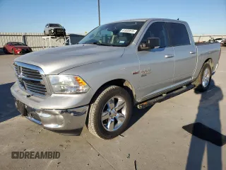 2019 Ram 1500 Big Horn z VIN 1C6RR6LT6KS573554, wystawiony jako Copart lot #41835915 z przebiegiem 139 706 mil mil oraz Szkoda całkowita • Salvage title. Historia ofert i sprzedaży dostępna na DreamBid. Obrazek 1.