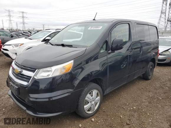 2015 Chevrolet City Express Cargo LS with VIN 3N63M0YN9FK698916, listed as a Copart auction lot 80169864 with 140,853 mi miles and Salvage Title. Bid and sale history available at DreamBid. Image 1.
