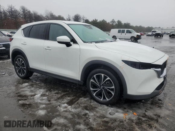 2023 Mazda CX-5 2.5 S Premium Package with VIN JM3KFBDM2P0221164, listed as a Copart auction lot 44208325 with 17,071 mi miles and Salvage Title. Bid and sale history available at carsss.com. Image 4.