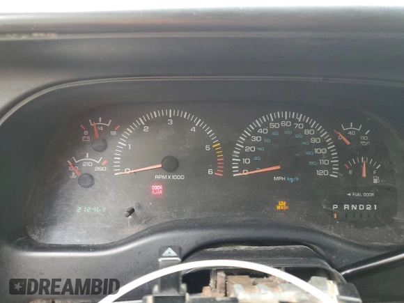 2000 Dodge Dakota Sport with VIN 1B7GL2AX6YS681262, listed as a Copart auction lot 51145495 with 212,463 mi miles and Salvage Title. Bid and sale history available at carsss.com. Image 9.