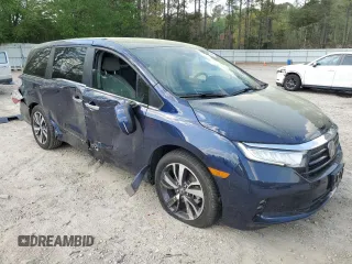 2023 Honda Odyssey Touring с VIN 5FNRL6H84PB035017, выставлен на аукционе Copart как лот 51666035 с пробегом 47 818 миль миль и Списание • Salvage title. История ставок и продаж доступна на DreamBid. Изображение 4.