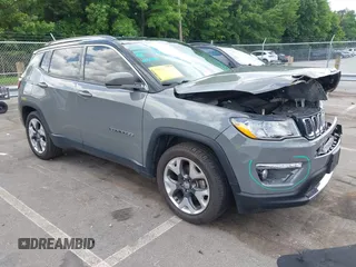 2020 Jeep Compass Limited with VIN 3C4NJCCB5LT198373, listed as a IAAI auction lot 42515967 with 126,725 mi miles and . Bid and sale history available at DreamBid. Image 1.